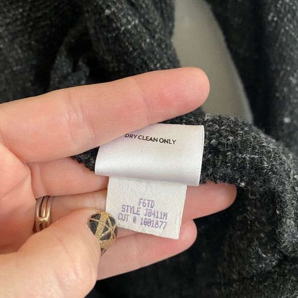 Eileen Fisher Black Textured Blazer - Picture 6 of 7